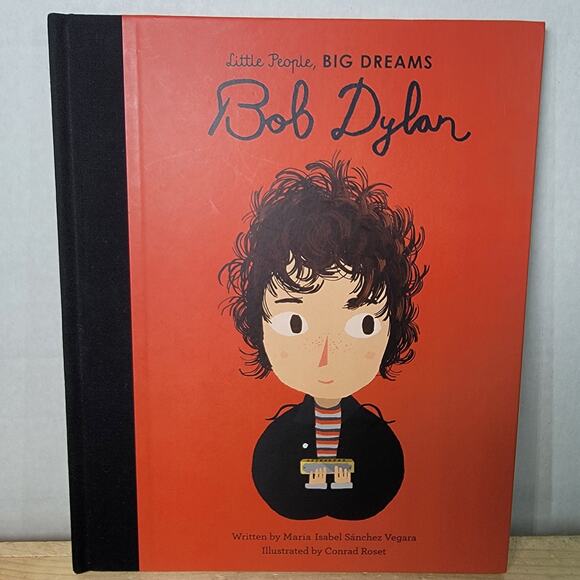 BOOK Little People, Big Dreams Bob Dylan (hardback) - Picture 1 of 3